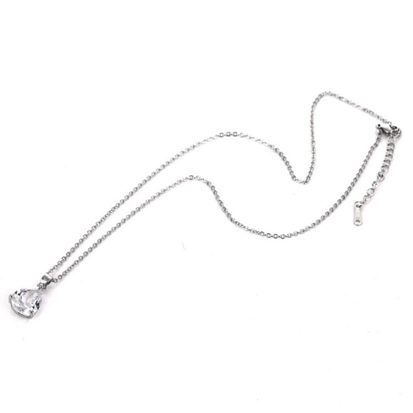 NEW!💙💎TEARDROP! CZ SET💎💙PEAR! GORGEOUS! BLING! - Picture 5 of 7